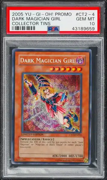 2005 Yu-Gi-Oh! Collector Tins Dark Magician Girl #CT2-EN004 PSA 10 GEM MINT