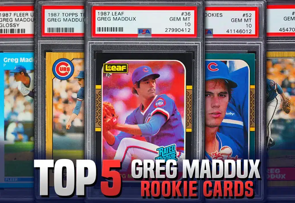 Greg Maddux Rookie Baseball Cards To Invest In and Buy Now