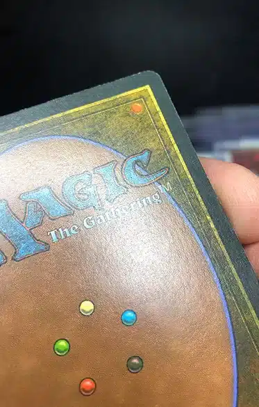 How to Graded Magic the Gathering Cards by checking the corners and edges Back