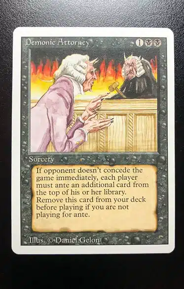 How to graded Magic the Gathering - Centering on Front Card