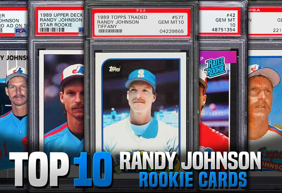 Randy Johnson Montreal Expos 1989 Donruss # 42 Rookie Card