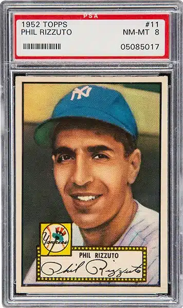 1952 Topps Phil Rizzuto #11 PSA 8 NM-MT