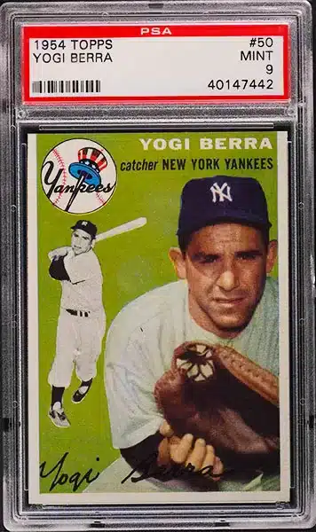 1954 Topps Yogi Berra #50 PSA 9 MINT