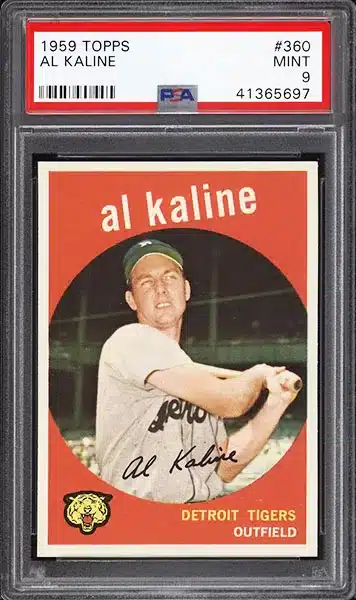 1959 Topps Al Kaline #360 PSA 9 MINT