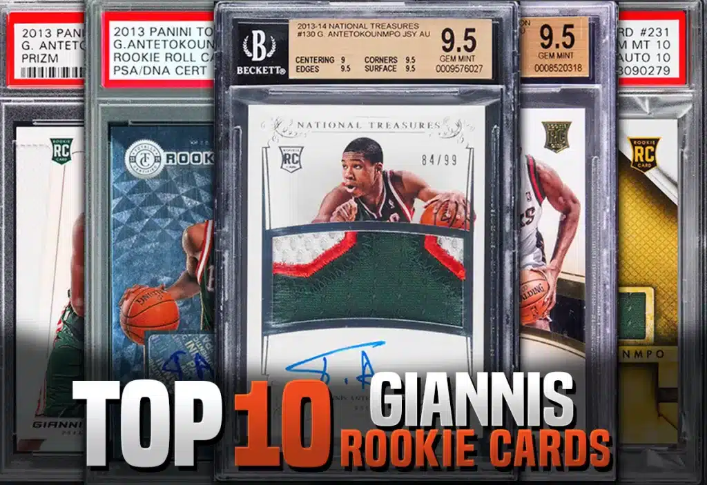 Best Giannis Antetokounmpo Rookie Card Recent selling prices and values