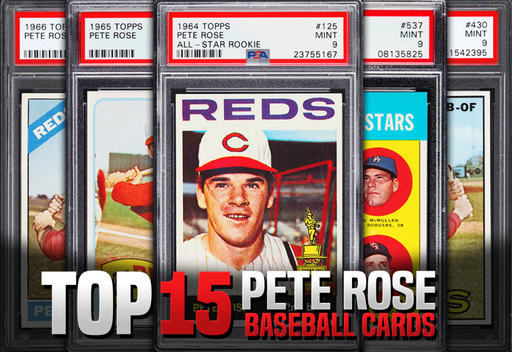Pete Rose Baseball Card & Rookie Card Value with recent selling prices
