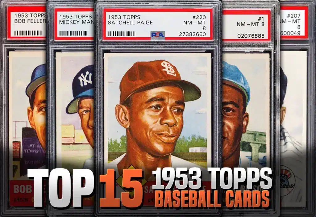 The Best 1953 Topps Baseball Cards with recent selling prices and values
