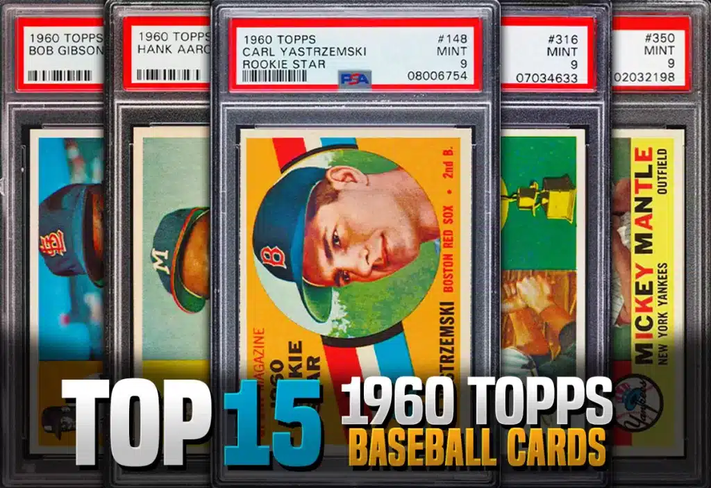 The Best 1960 Topps baseball cards with recent selling prices and values