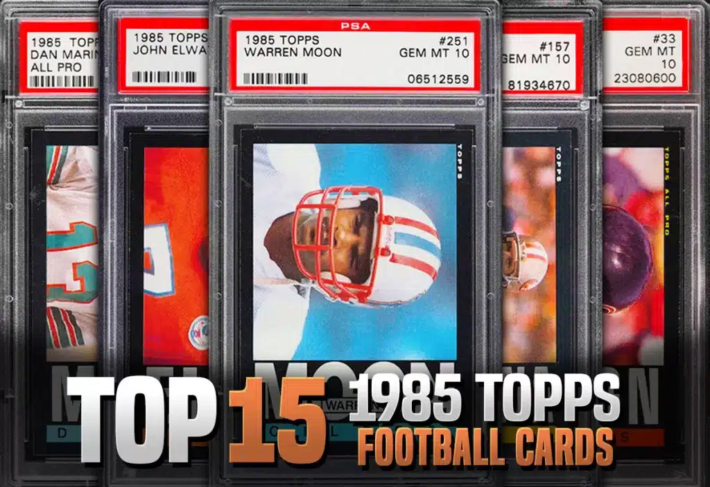 The Best 1985 Topps football cards with recent sdelling prices and values