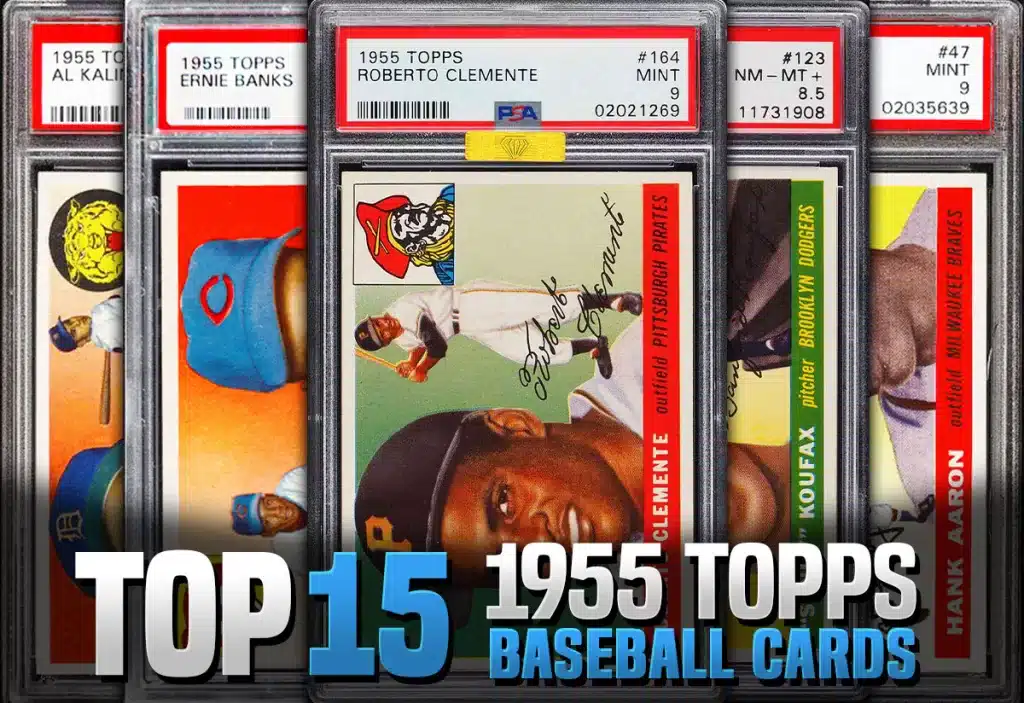 The best 1955 Topps Baseball Card Values and Recent Selling Prices