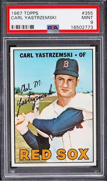 1967 Topps Carl Yastrzemski #355 PSA 9