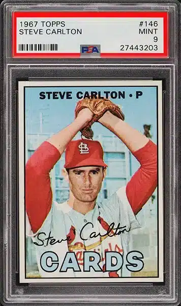 1967 Topps Steve Carlton #146 PSA 9