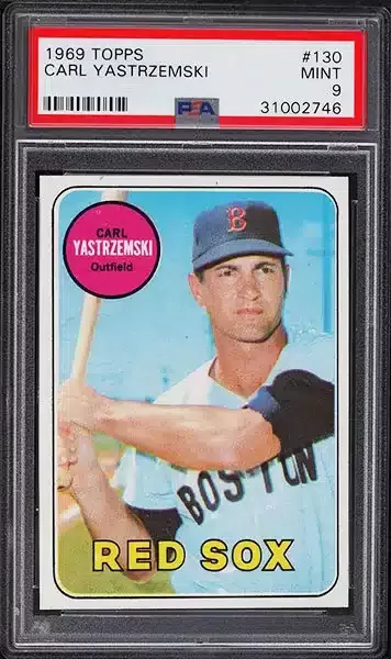 1969 Topps Carl Yastrzemski #130 PSA 9