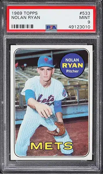 1969 Topps Nolan Ryan #533 PSA 9