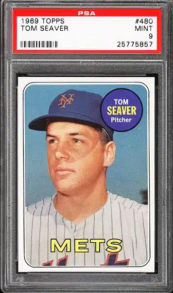1969 Topps Tom Seaver #480 PSA 9