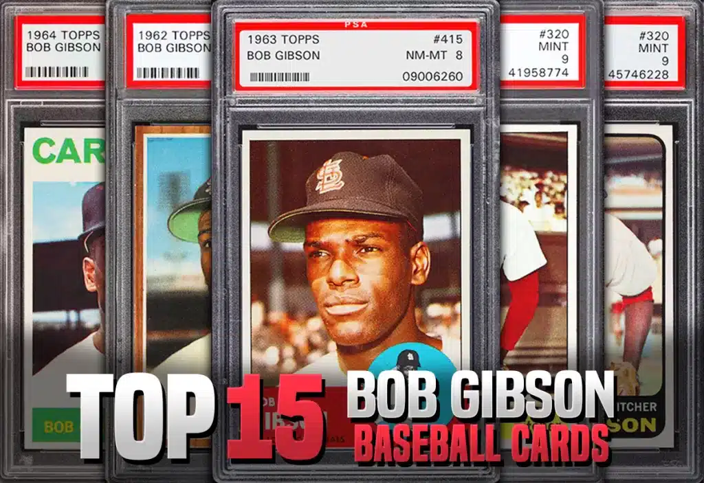 The Best Bob Gibson baseball cards with recent selling prices and values
