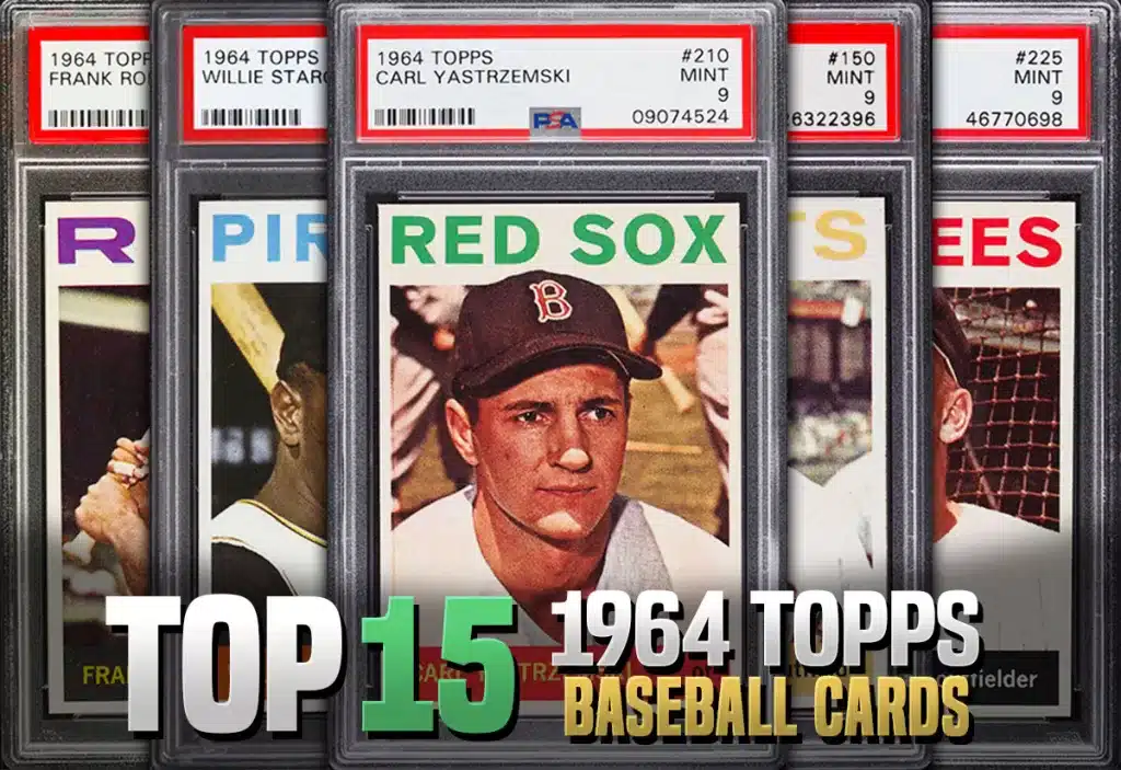 The best 1964 Topps baseball cards with recent sales prices and values