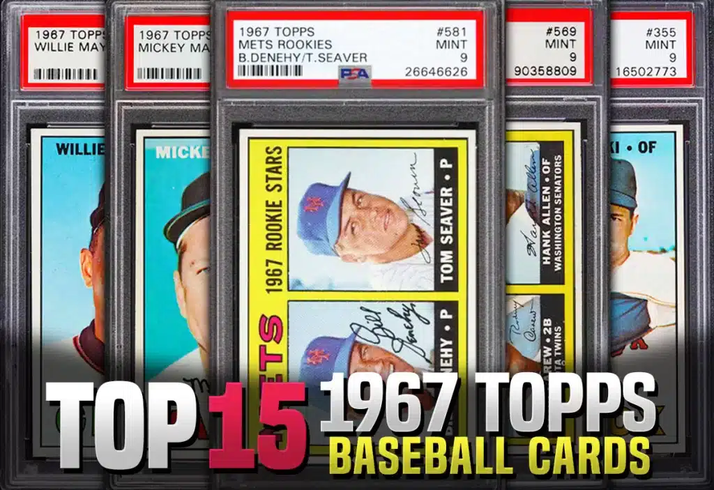 The best 1967 Topps baseball cards with recent sales and values