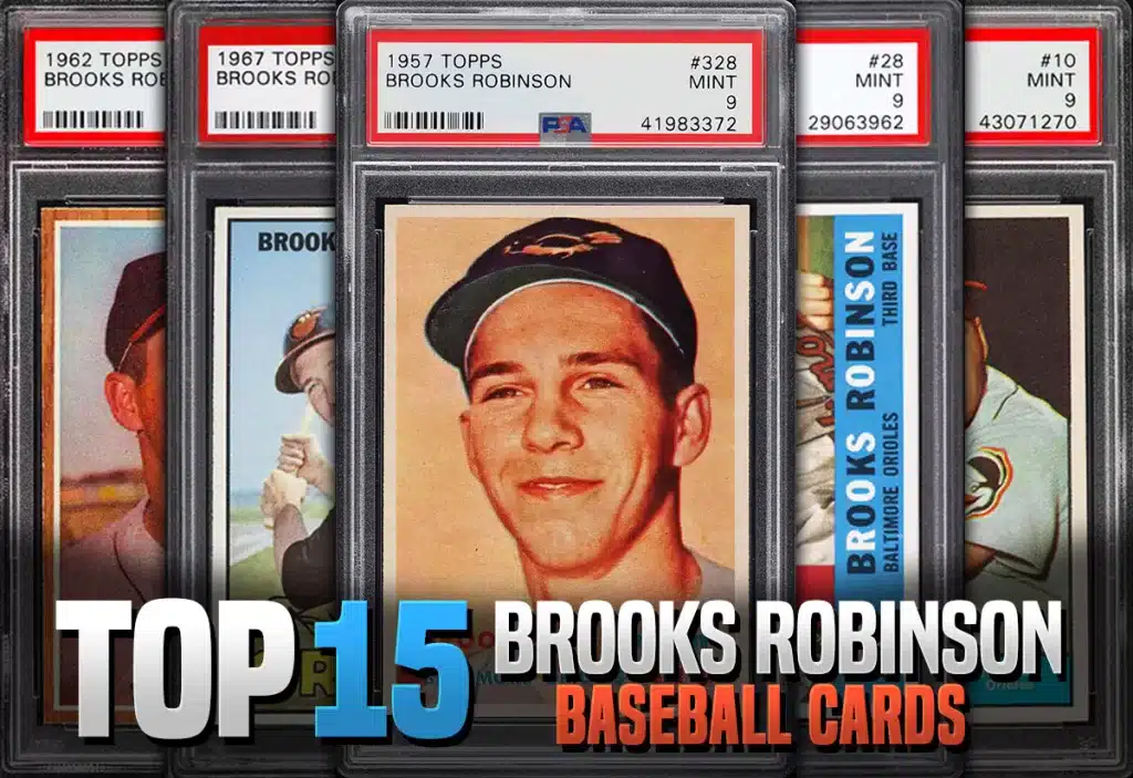 The best Brooks Robinson baseball cards with recent sales and values