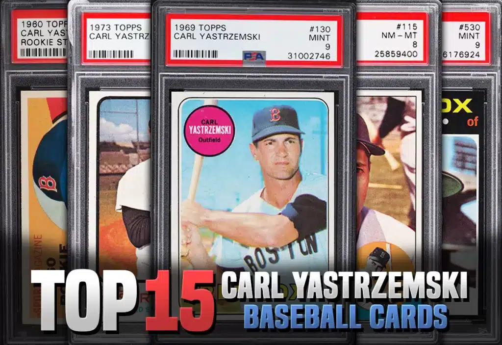 The best Carl Yastrzemski baseball cards with recent sales prices and values
