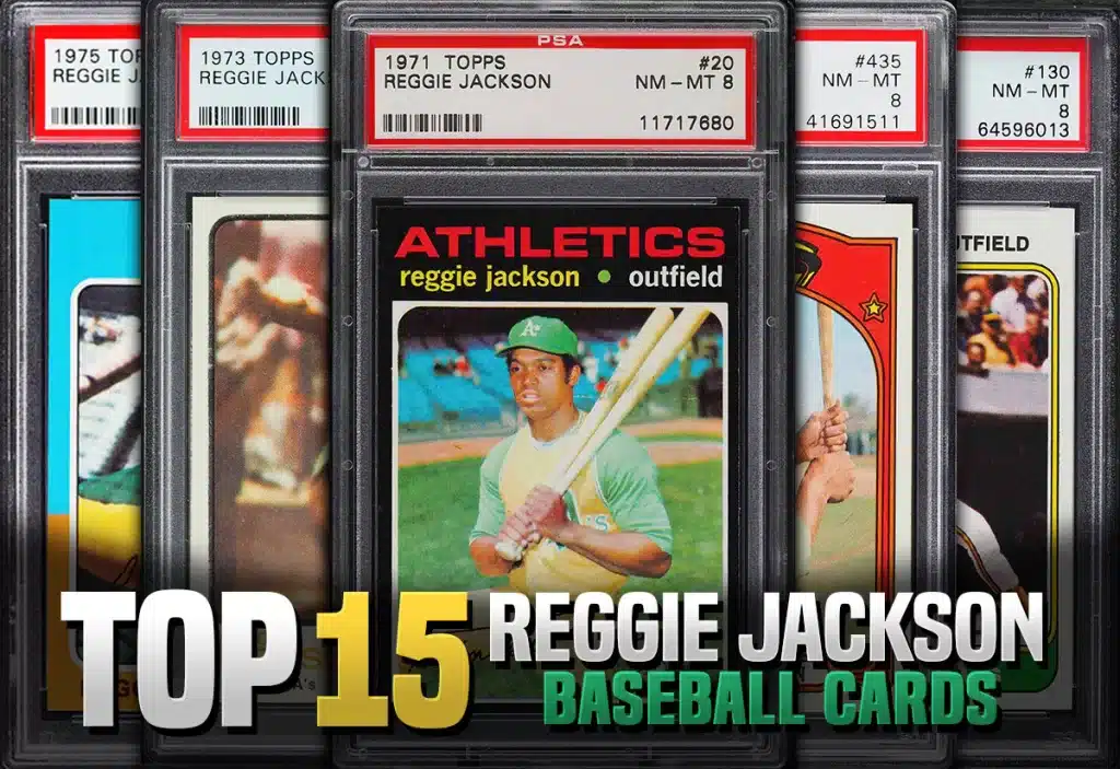 The best Reggie Jackson baseball cards to invest in with recent sales prices and values